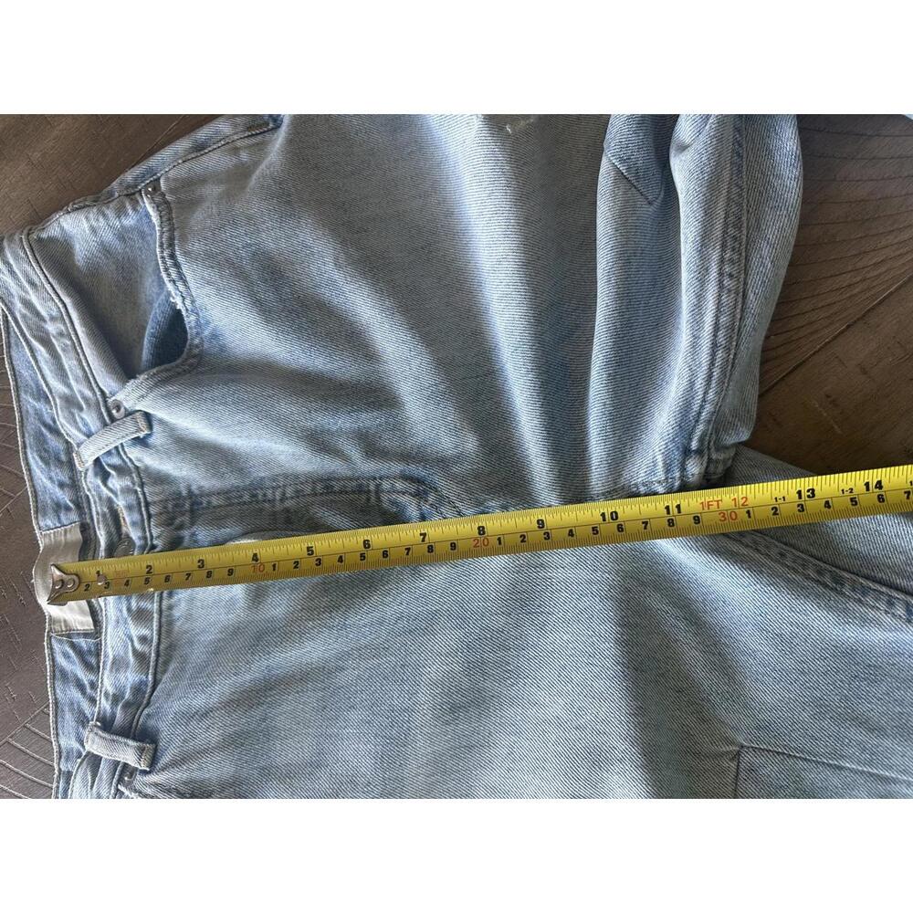Everlane The Curvy 90s Cheeky Jean 100% Organic Cotton Patched Women’s size 28 - Picture 14 of 15